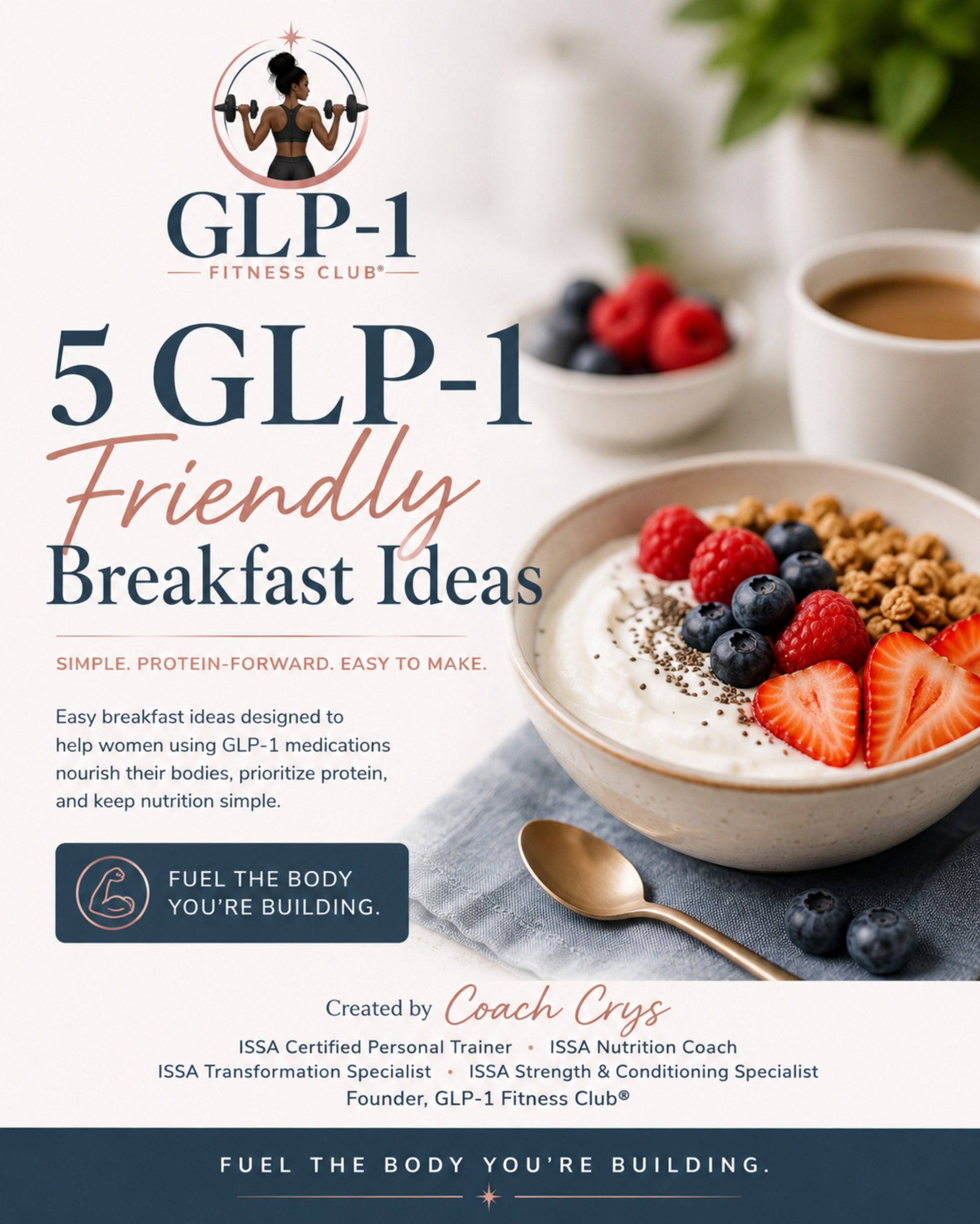 5 GLP-1 Friendly Breakfast Ideas cover